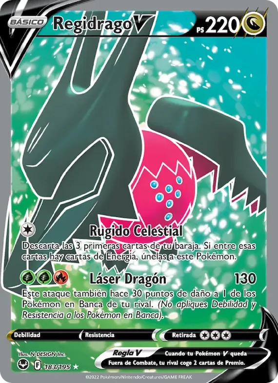 Regidrago V 183 – Tempestad Plateada