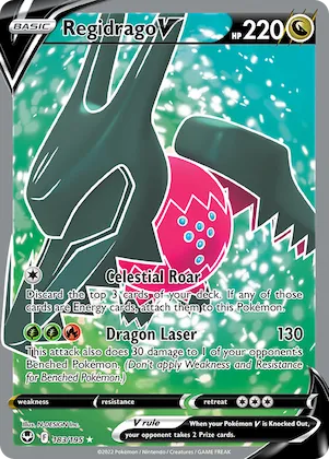 Regidrago V #183 – Silver Tempest