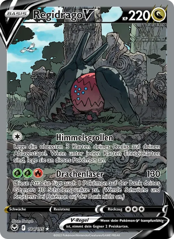 Regidrago V 184 – Silberne Sturmwinde