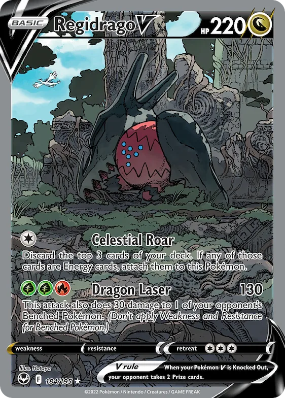 Regidrago V #184 – Silver Tempest