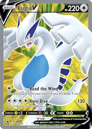Lugia V #185 – Silver Tempest