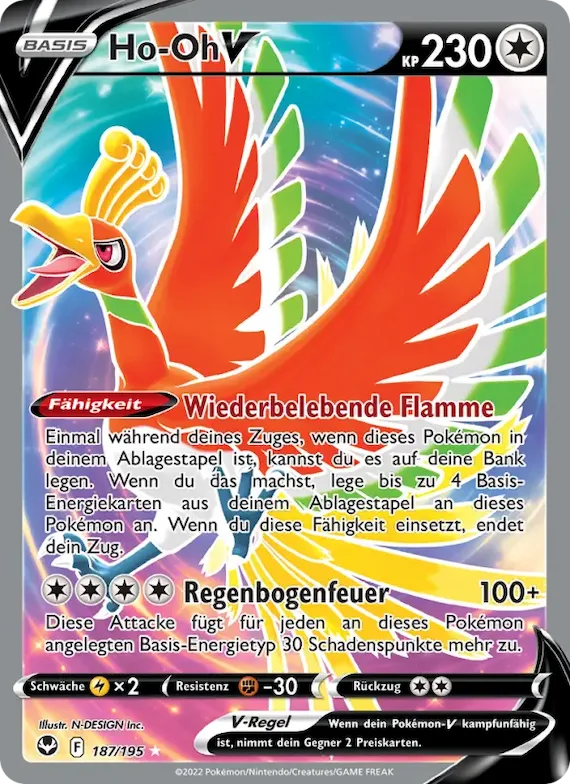 Ho-Oh V 187 – Silberne Sturmwinde