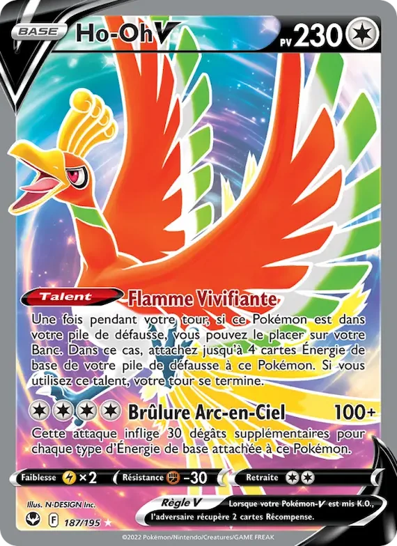 Ho-Oh V 187 – Tempête Argentée
