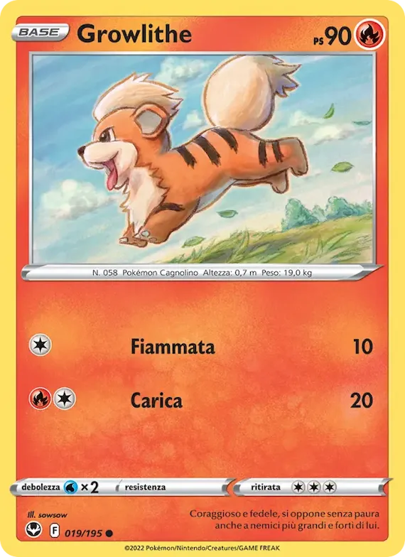 Growlithe 19 – Tempesta Argentata