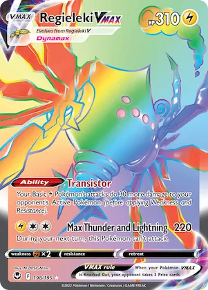 Regieleki VMAX #198 – Silver Tempest