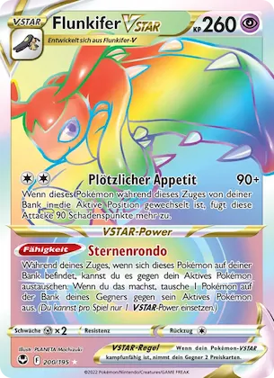 Flunkifer VSTAR Nr. 200 – Silberne Sturmwinde