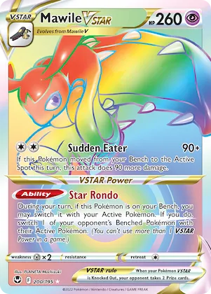 Mawile VSTAR #200 – Silver Tempest