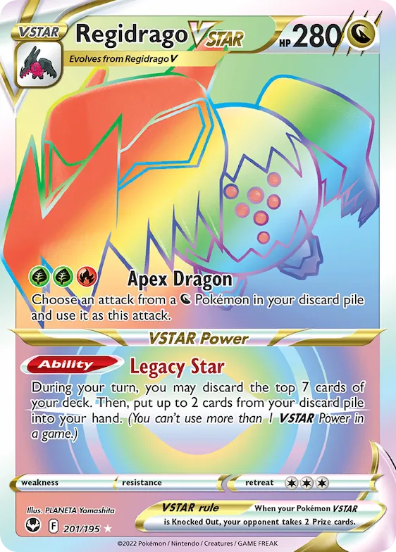 Regidrago VSTAR #201 – Silver Tempest