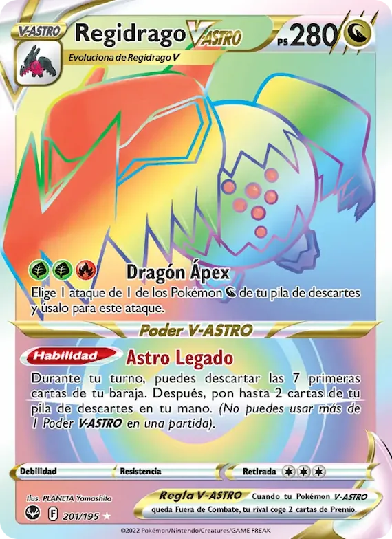 Regidrago V-ASTRO 201 – Tempestad Plateada