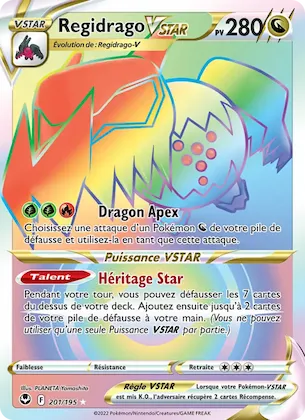 Regidrago VSTAR n° 201 – Tempête Argentée