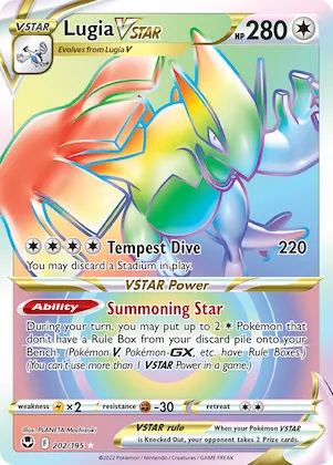 Lugia VSTAR #202 – Silver Tempest