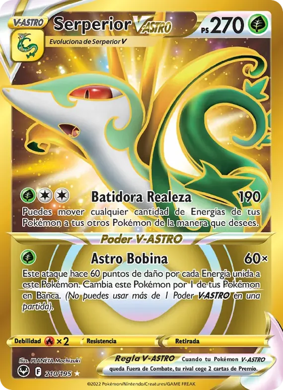 Serperior V-ASTRO 210 – Tempestad Plateada