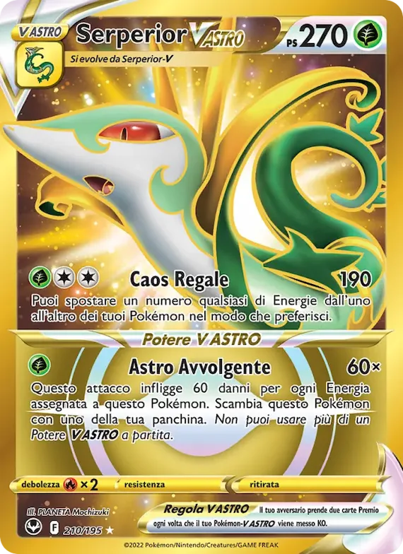 Serperior V ASTRO 210 – Tempesta Argentata