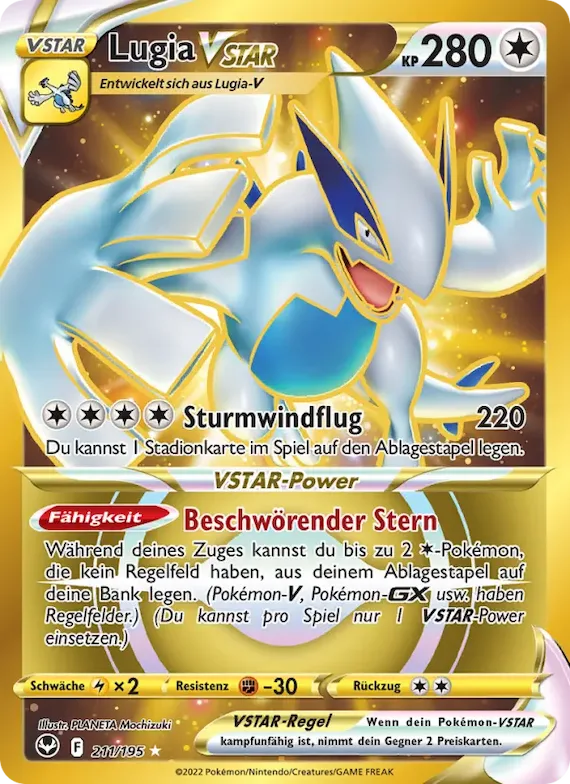 Lugia VSTAR 211 – Silberne Sturmwinde