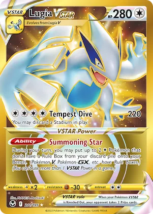 Lugia VSTAR #211 – Silver Tempest