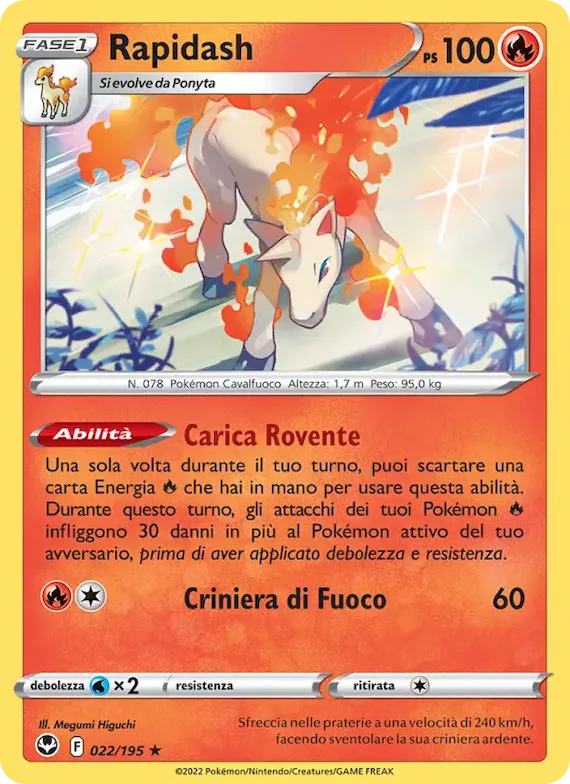 Rapidash 22 – Tempesta Argentata
