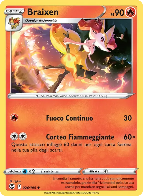 Braixen 26 – Tempesta Argentata