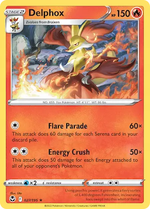 Delphox #27 – Silver Tempest