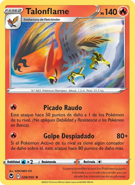 Talonflame 29 – Tempestad Plateada