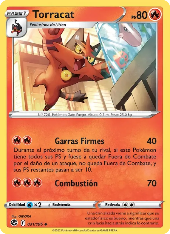 Torracat 31 – Tempestad Plateada