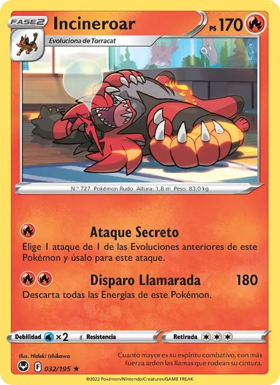 Incineroar 32 – Tempestad Plateada