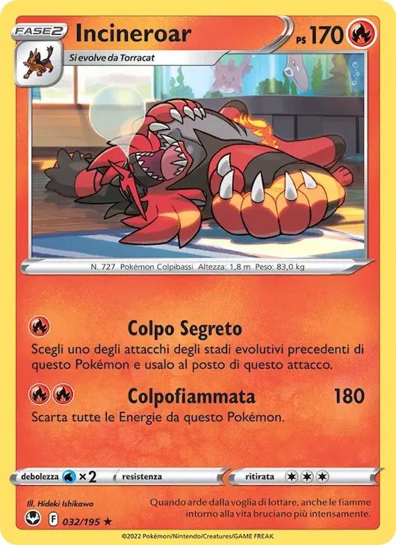 Incineroar 32 – Tempesta Argentata
