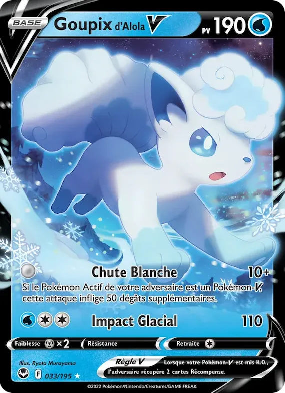 Goupix d'Alola V 33 – Tempête Argentée