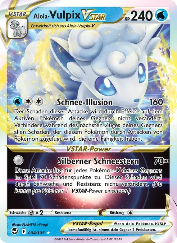 Alola Vulpix-VSTAR 34 – Silberne Sturmwinde