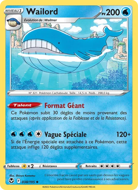 Wailord 38 – Tempête Argentée