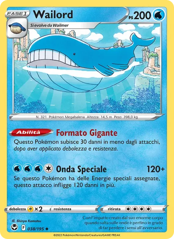 Wailord 38 – Tempesta Argentata