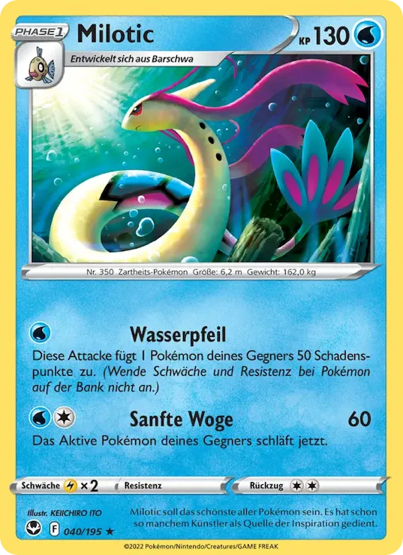 Milotic 40 – Silberne Sturmwinde