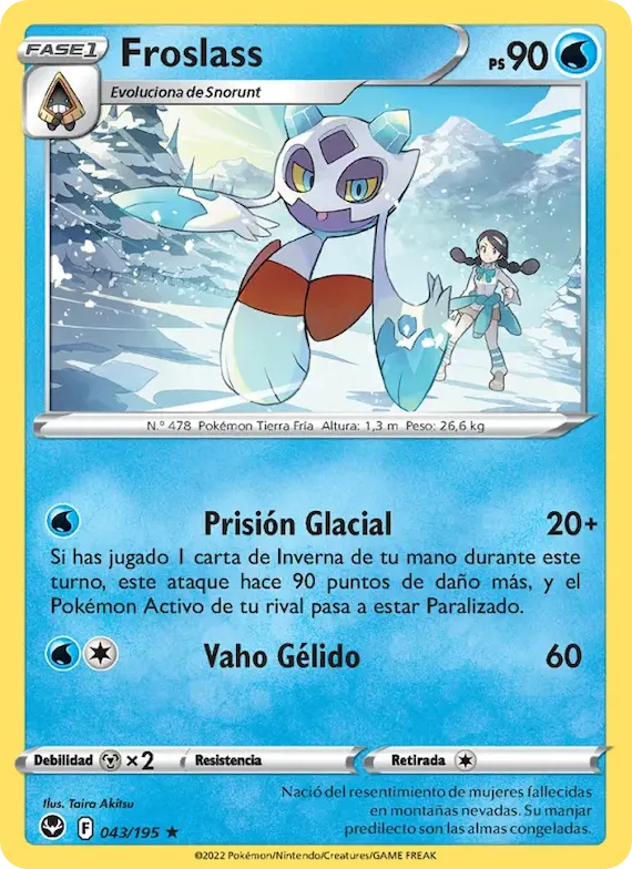 Froslass 43 – Tempestad Plateada