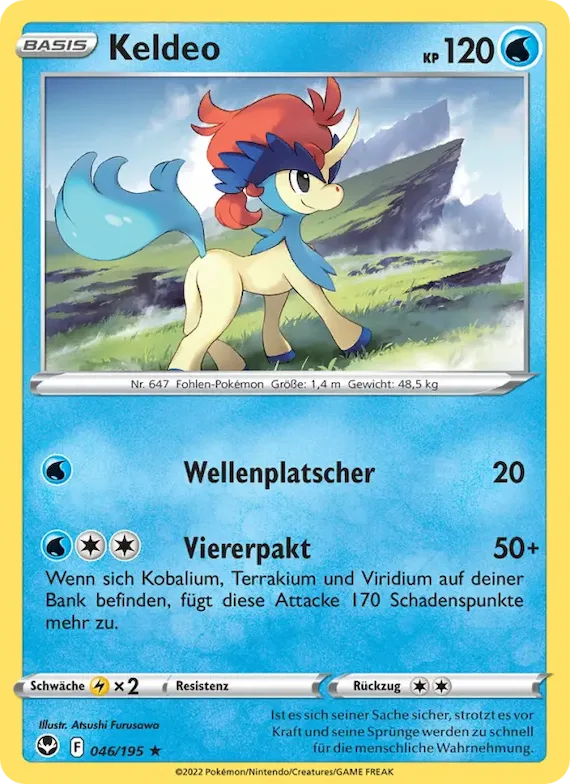 Keldeo 46 – Silberne Sturmwinde