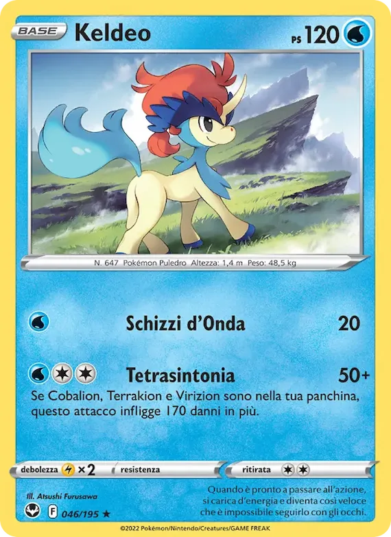 Keldeo 46 – Tempesta Argentata