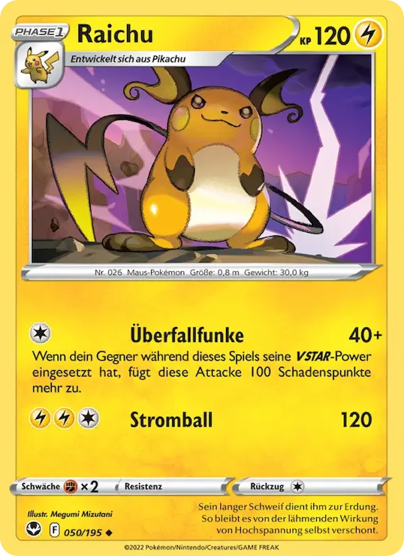Raichu 50 – Silberne Sturmwinde