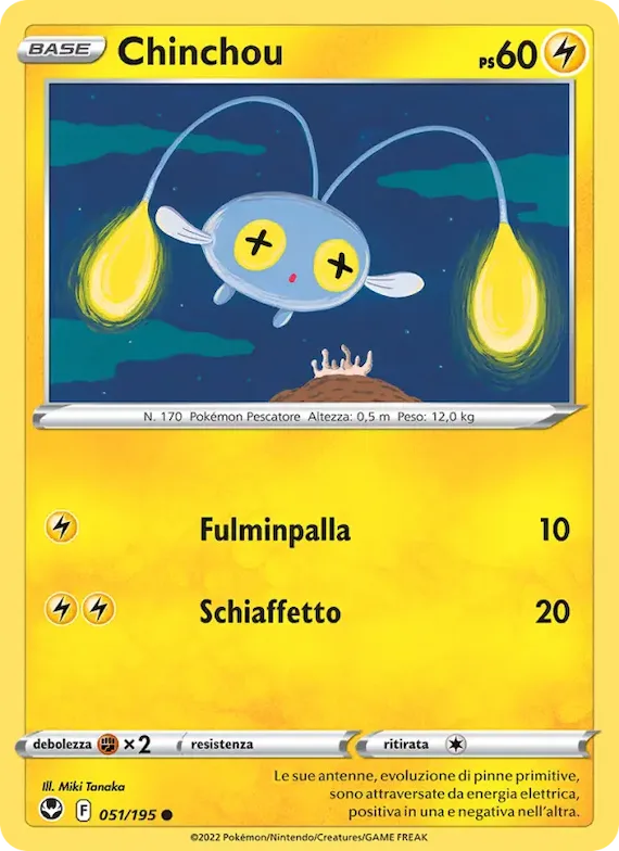 Chinchou 51 – Tempesta Argentata