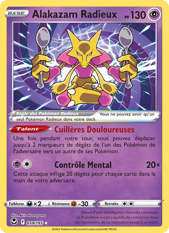 Alakazam Radieux 59 – Tempête Argentée