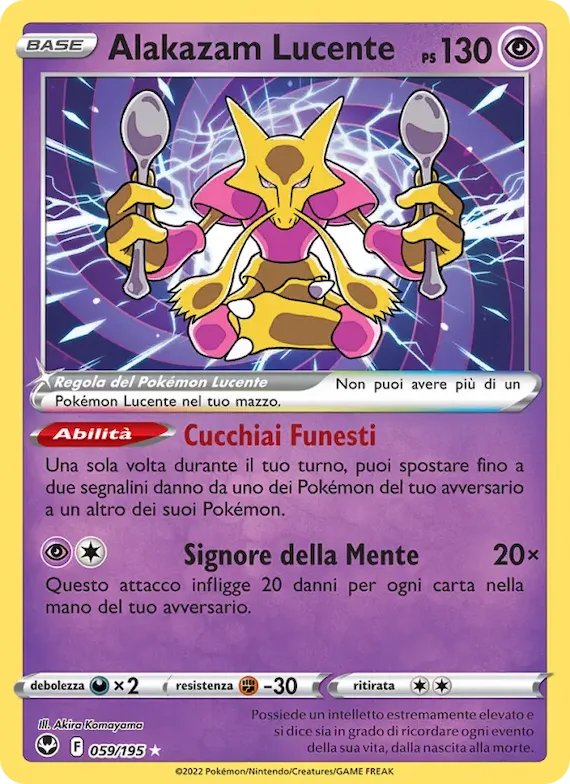 Alakazam Lucente 59 – Tempesta Argentata