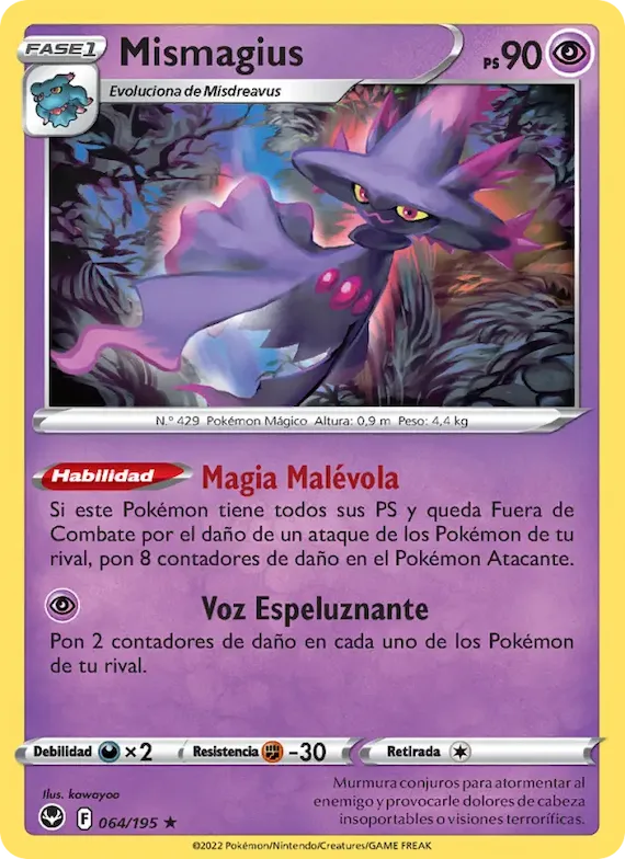 Mismagius 64 – Tempestad Plateada