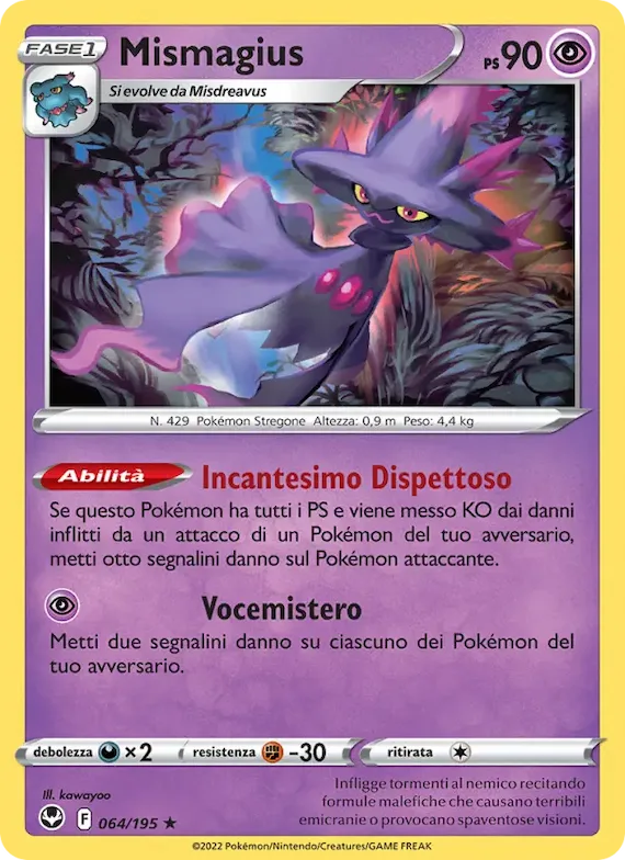 Mismagius 64 – Tempesta Argentata