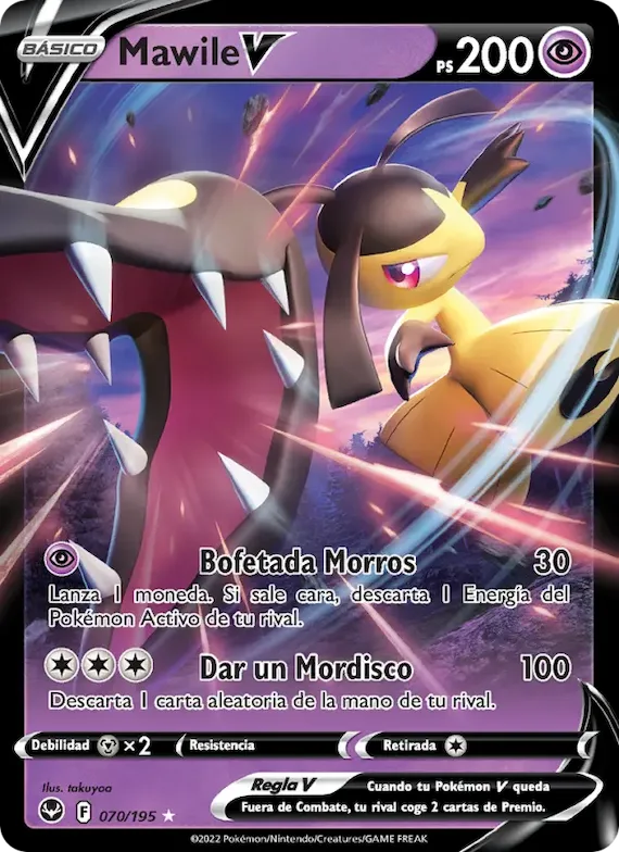 Mawile V 70 – Tempestad Plateada