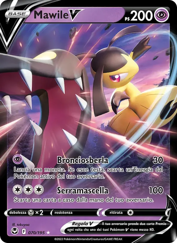 Mawile V 70 – Tempesta Argentata
