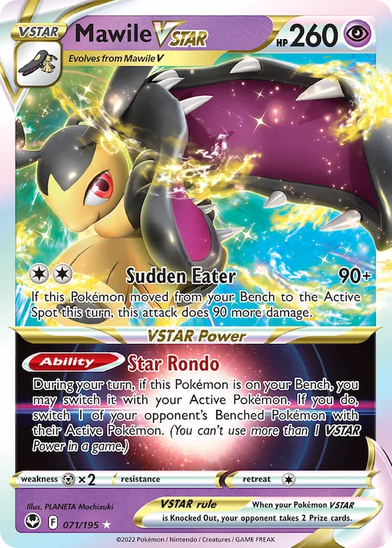 Mawile VSTAR #71 – Silver Tempest