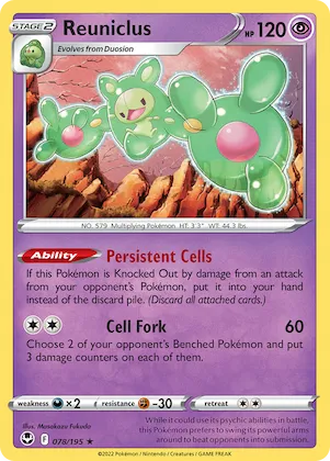 Reuniclus #78 – Silver Tempest