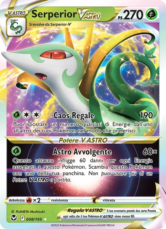 Serperior V ASTRO 8 – Tempesta Argentata