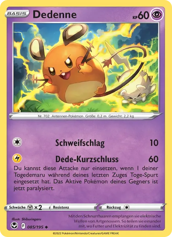 Dedenne 85 – Silberne Sturmwinde