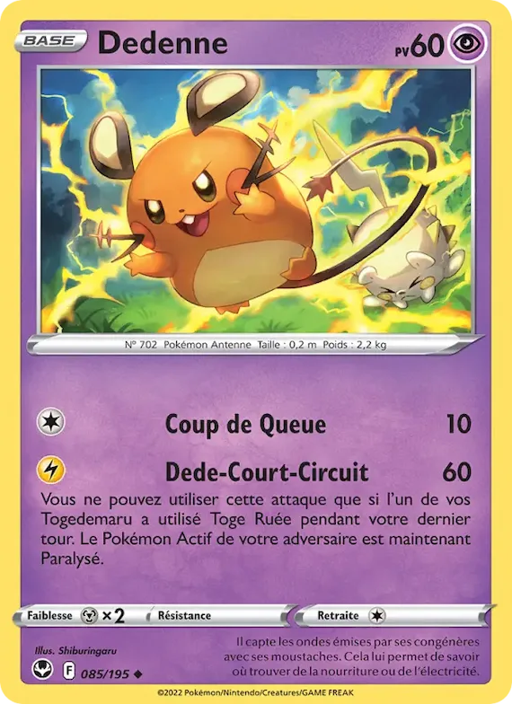 Dedenne 85 – Tempête Argentée
