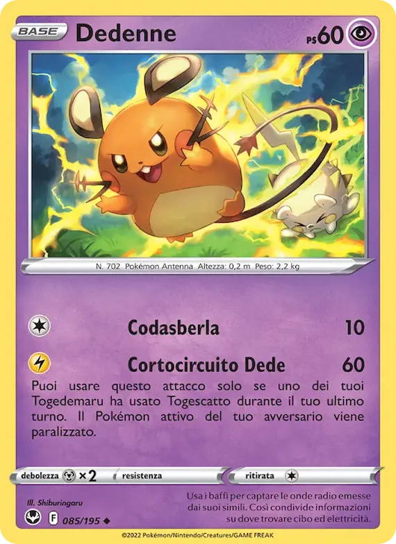 Dedenne 85 – Tempesta Argentata