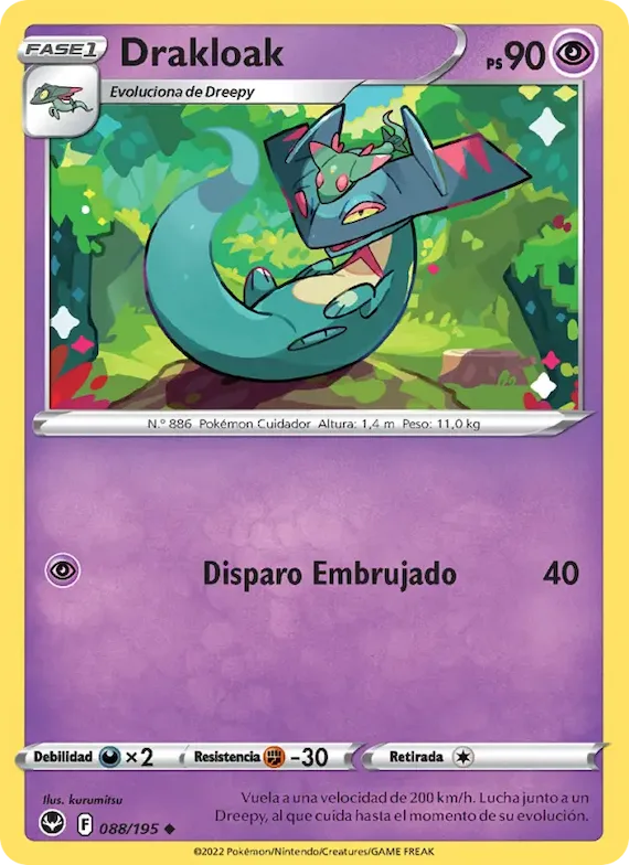 Drakloak 88 – Tempestad Plateada