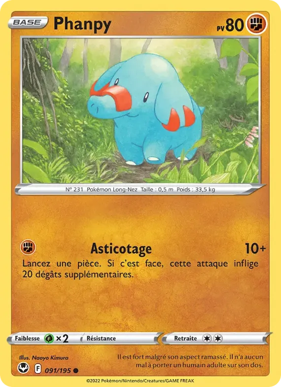 Phanpy 91 – Tempête Argentée